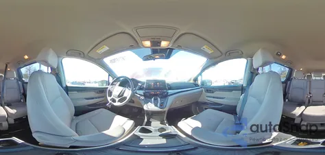 2019 Honda Odyssey Ex from USA, damaged, VIN 5FNRL6H5XKB046828